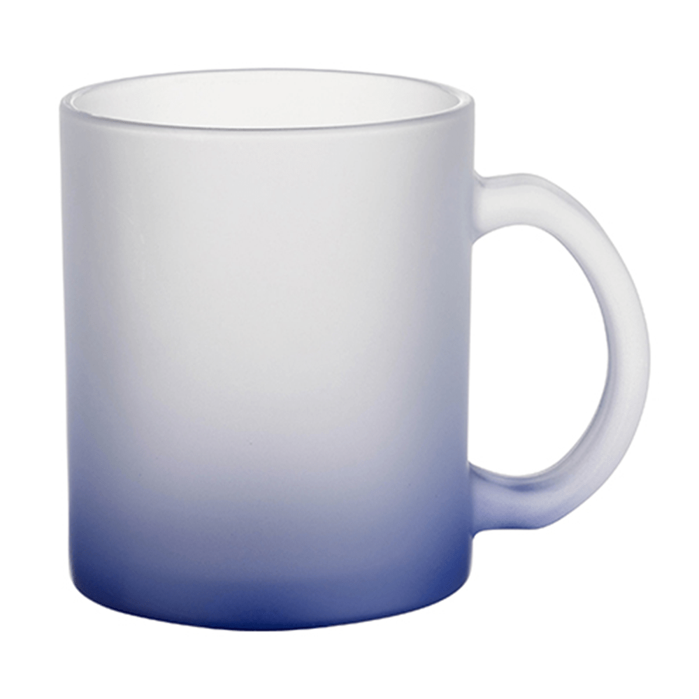HPN SubliCraft 11 oz. Color Gradient Sublimation Glass Mug - 36 per case - HeatPressNation