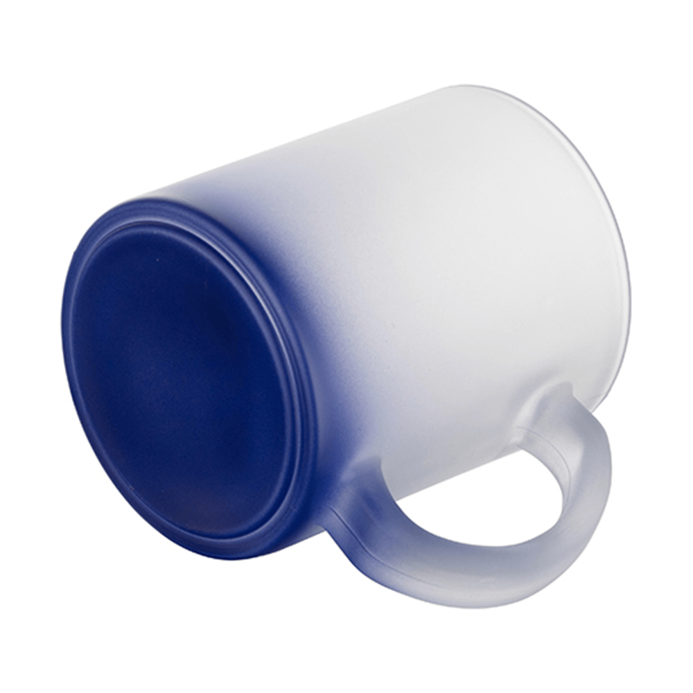 HPN SubliCraft 11 oz. Color Gradient Sublimation Glass Mug - 36 per case - HeatPressNation