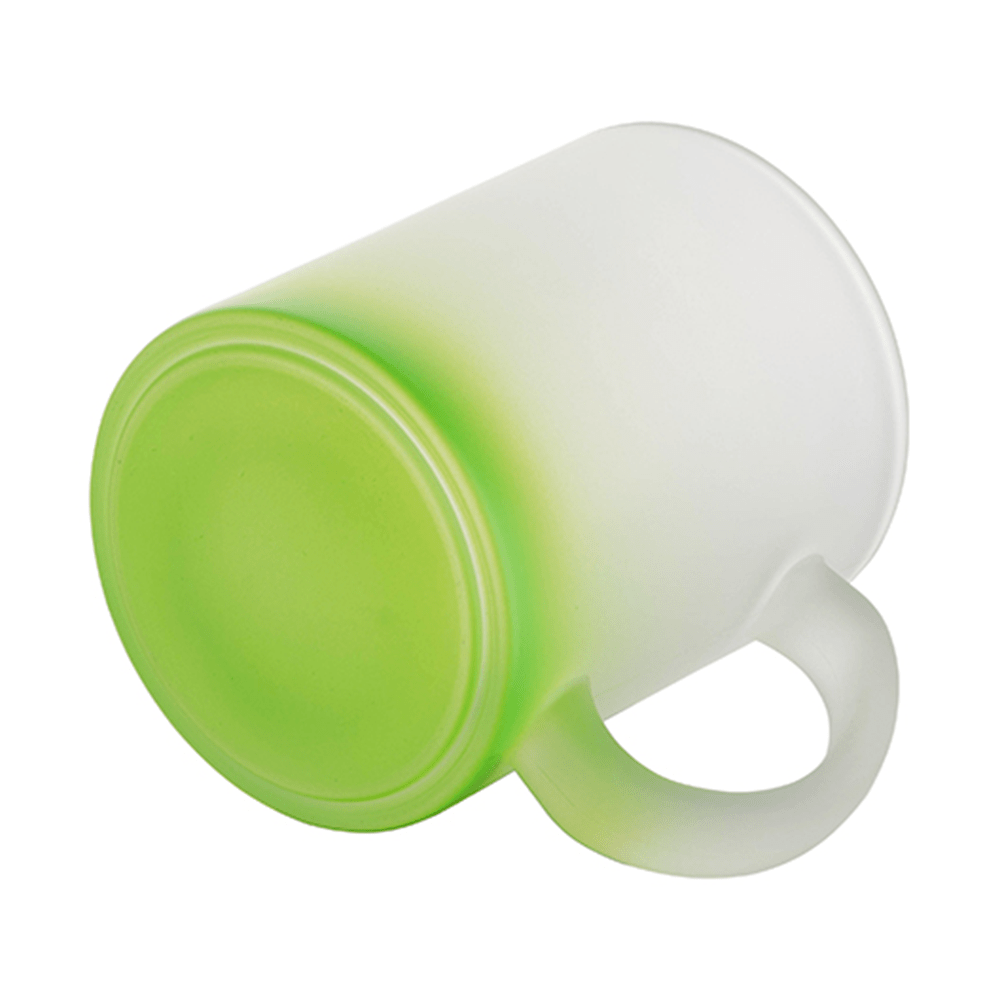 HPN SubliCraft 11 oz. Color Gradient Sublimation Glass Mug - 12 per case - HeatPressNation