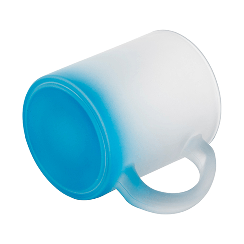 HPN SubliCraft 11 oz. Color Gradient Sublimation Glass Mug - 36 per case - HeatPressNation