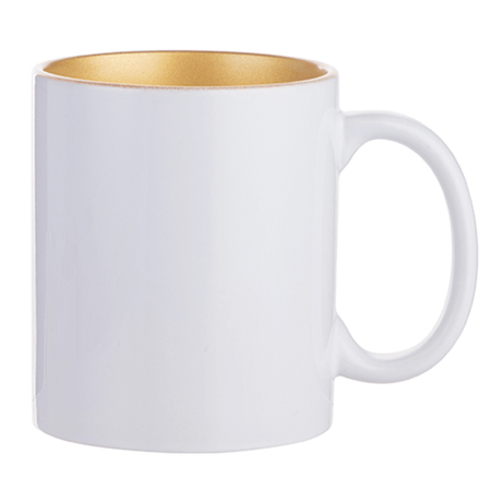 HPN SubliCraft 11 oz. Inner Sparkle Sublimation Ceramic Mug - 12 per case - HeatPressNation