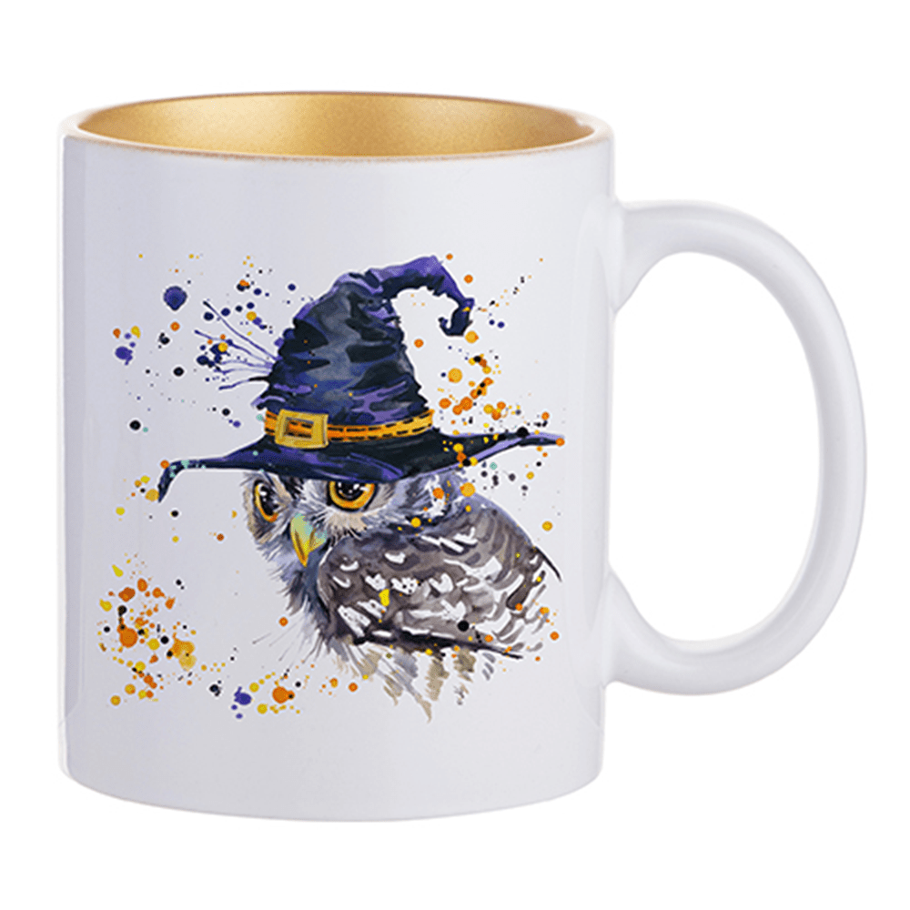 HPN SubliCraft 11 oz. Inner Sparkle Sublimation Ceramic Mug - 12 per case - HeatPressNation