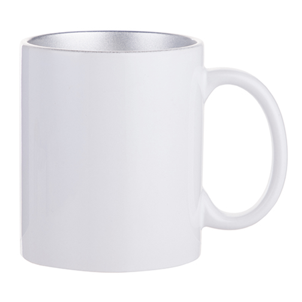 HPN SubliCraft 11 oz. Inner Sparkle Sublimation Ceramic Mug - 36 per case - HeatPressNation