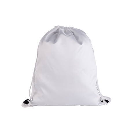 HPN SubliCraft 14.1" x 17.7" Sequin Sublimation Drawstring Backpack - HeatPressNation