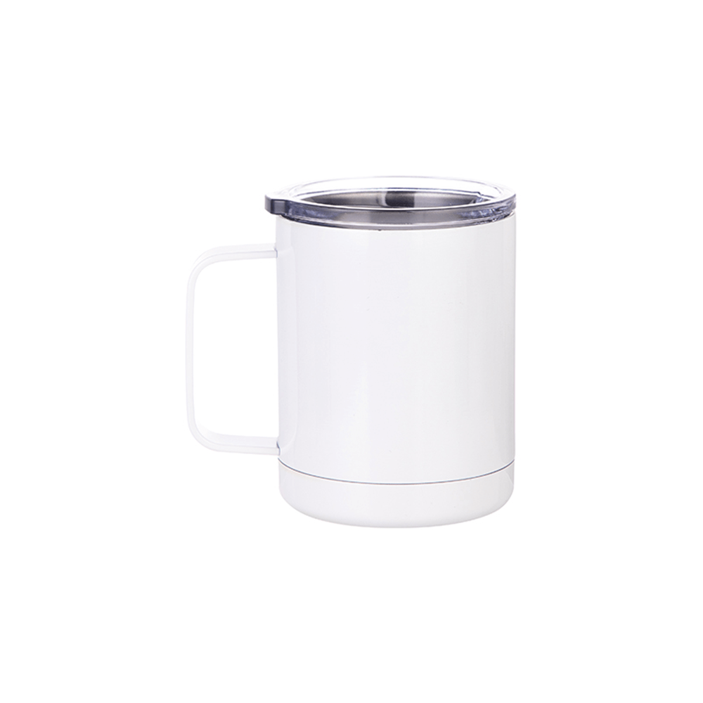 HPN SubliCraft 12 oz. Sublimation Stainless Steel Lidded Mug - HeatPressNation