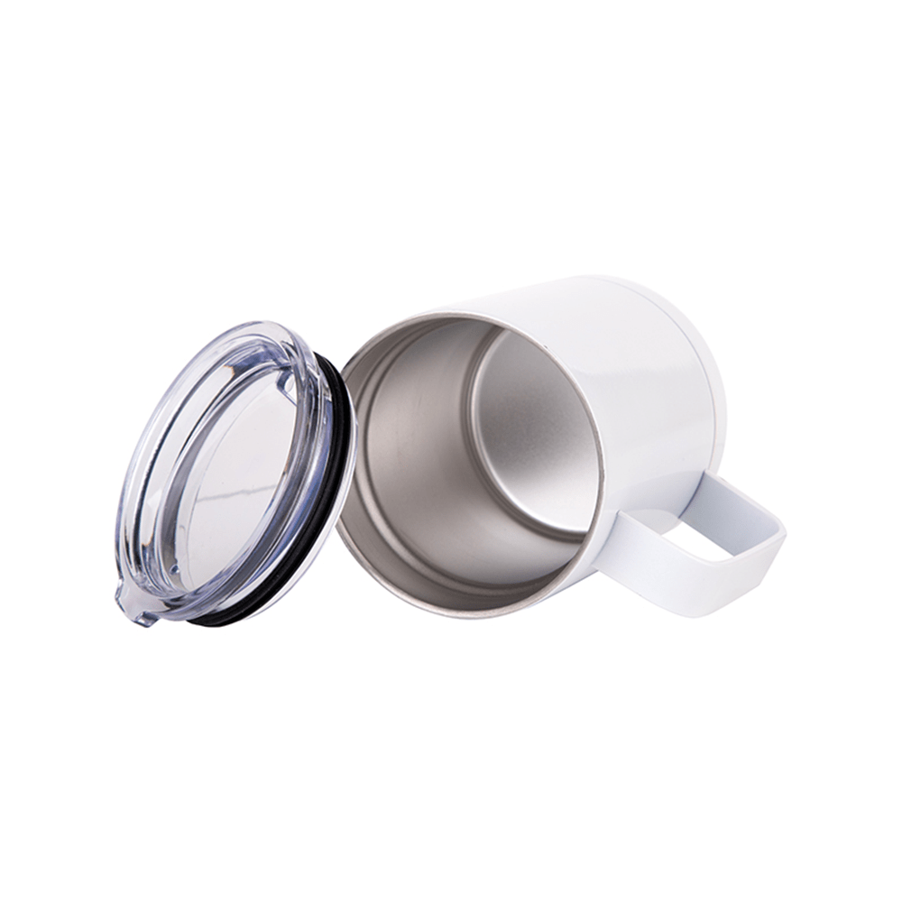 HPN SubliCraft 12 oz. Sublimation Stainless Steel Lidded Mug - HeatPressNation