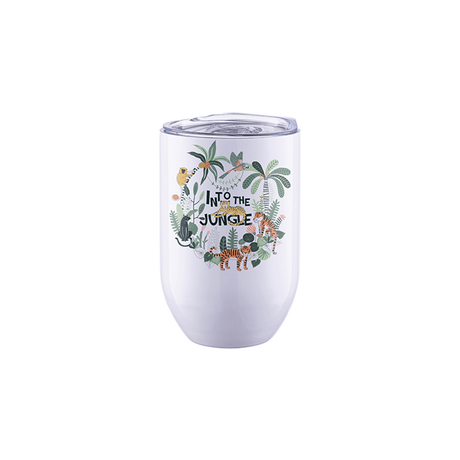 HPN SubliCraft 12 oz. Sublimation Stainless Steel Stemless Wine Tumbler Cup - HeatPressNation