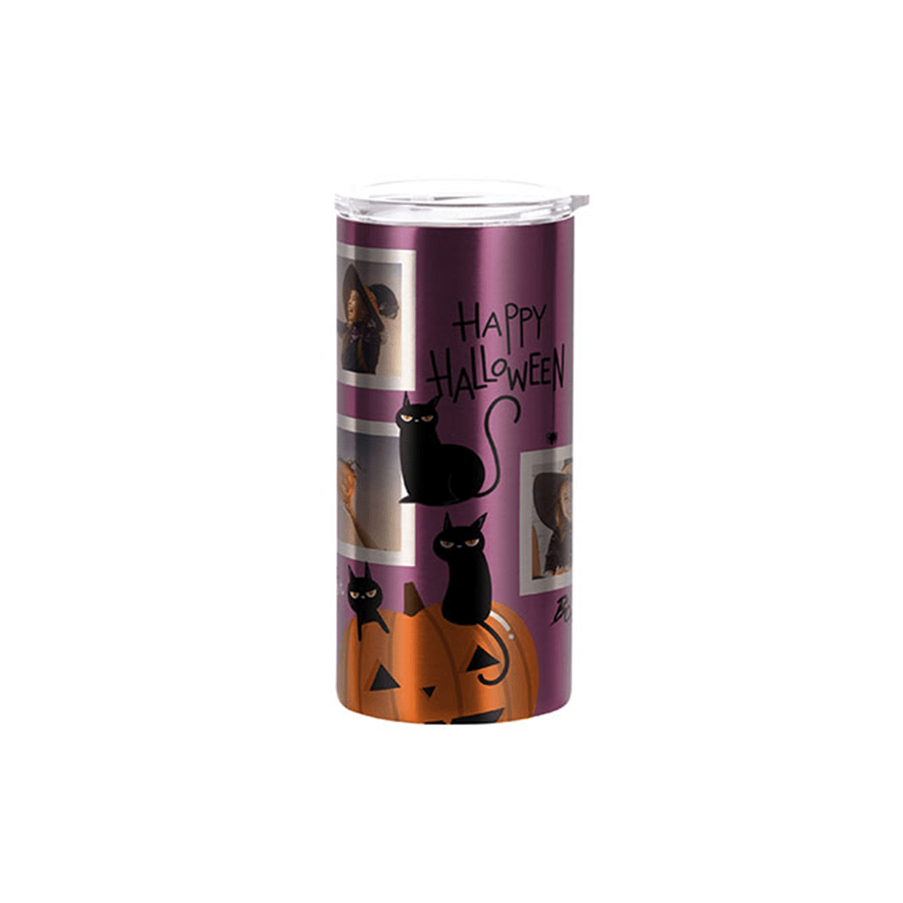 HPN SubliCraft 12 oz. Silver Stainless Steel Sublimation Lowball Tumbler - HeatPressNation
