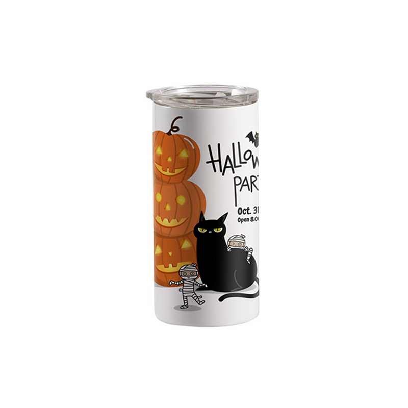 HPN SubliCraft 12 oz. White Sublimation Stainless Steel Lowball Tumbler