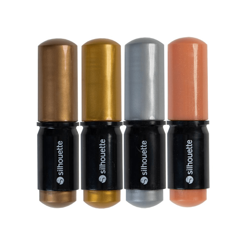 Silhouette Sketch Pens - Metallic Pack (Black Body) - HeatPressNation