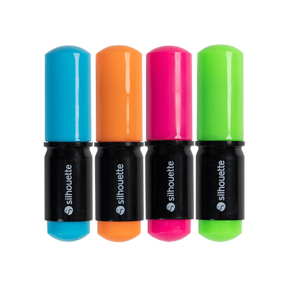 Silhouette Sketch Pens - Neon Pack (Black Body) - HeatPressNation