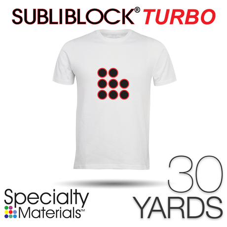 Specialty Materials SUBLIBLOCK TURBO Heat Transfer Vinyl - 30 yd - HeatPressNation