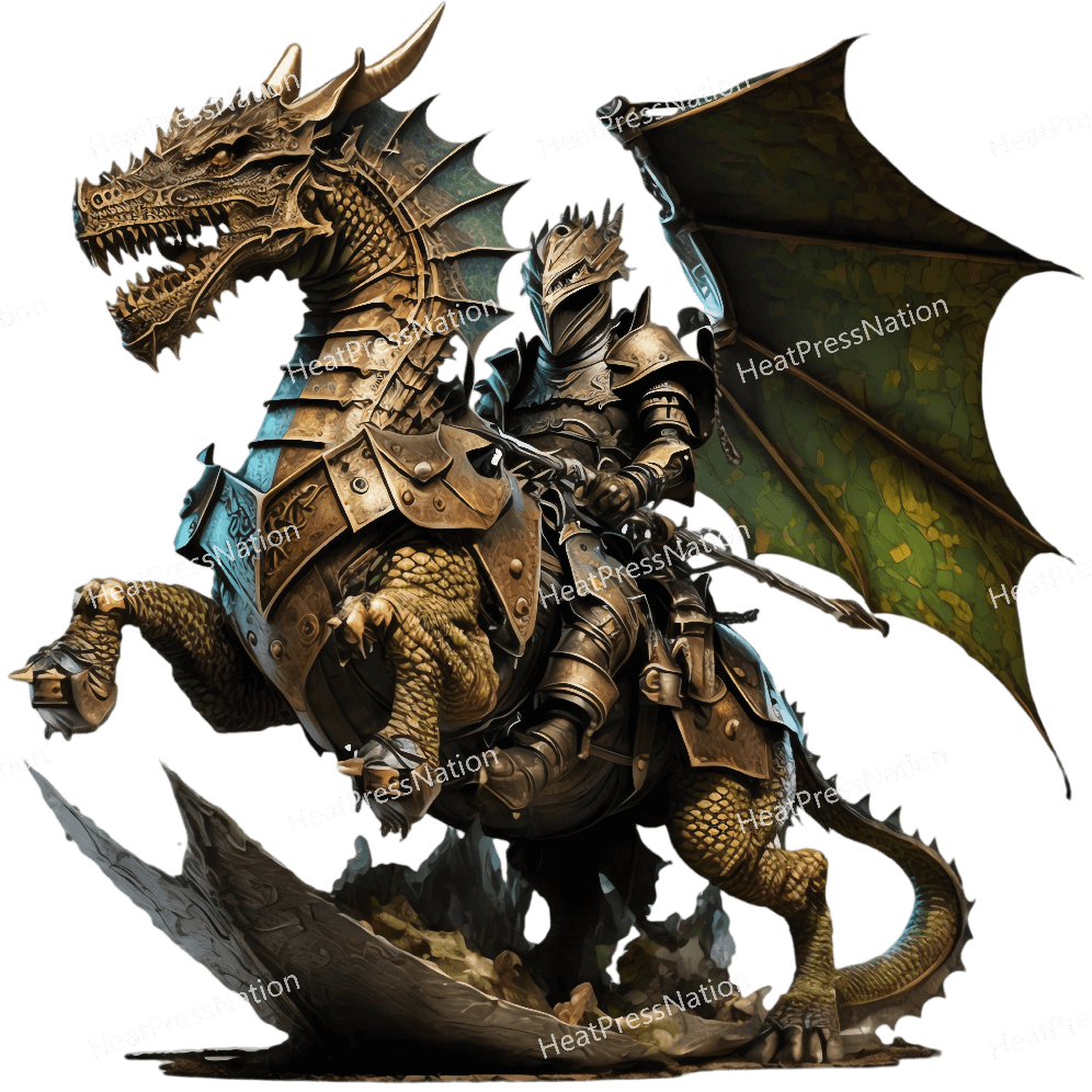 Dragon Charging Design - HeatPressNation