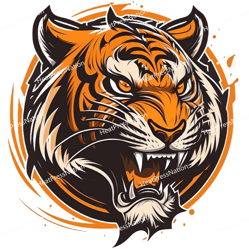 Angry Tiger Design - HeatPressNation