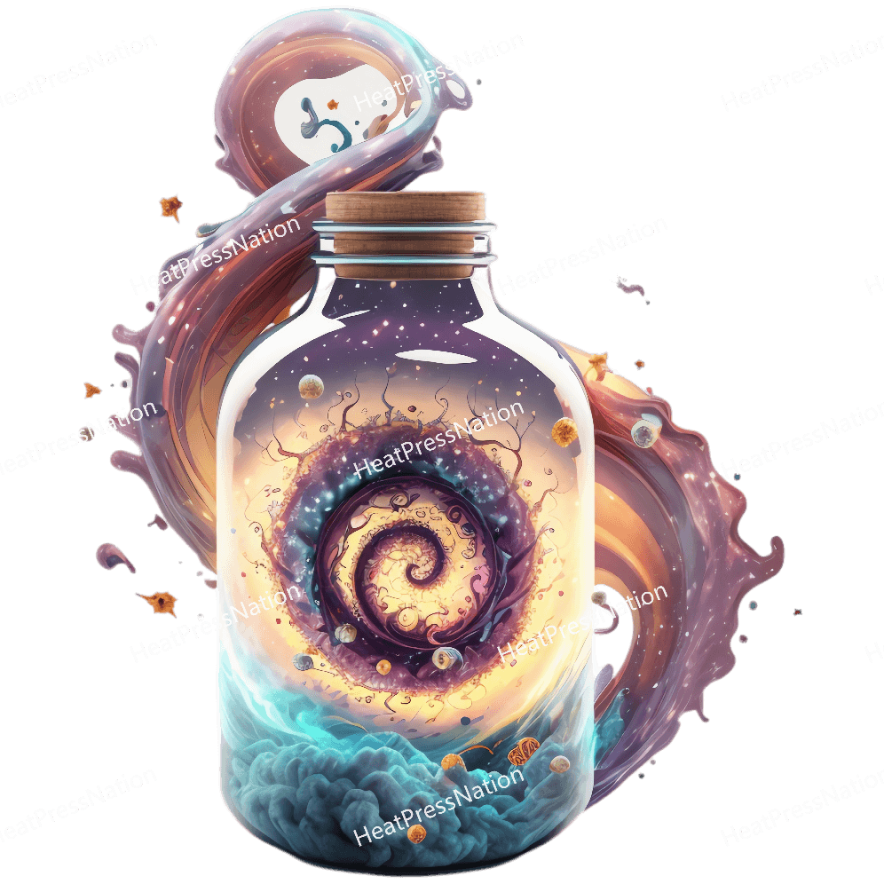 Fantasy Nightmare Bottle Design - HeatPressNation