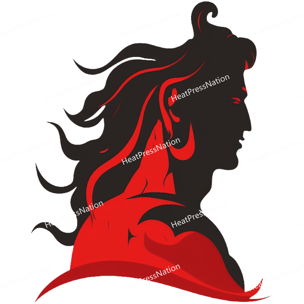 Red and Black Spartan Design - HeatPressNation