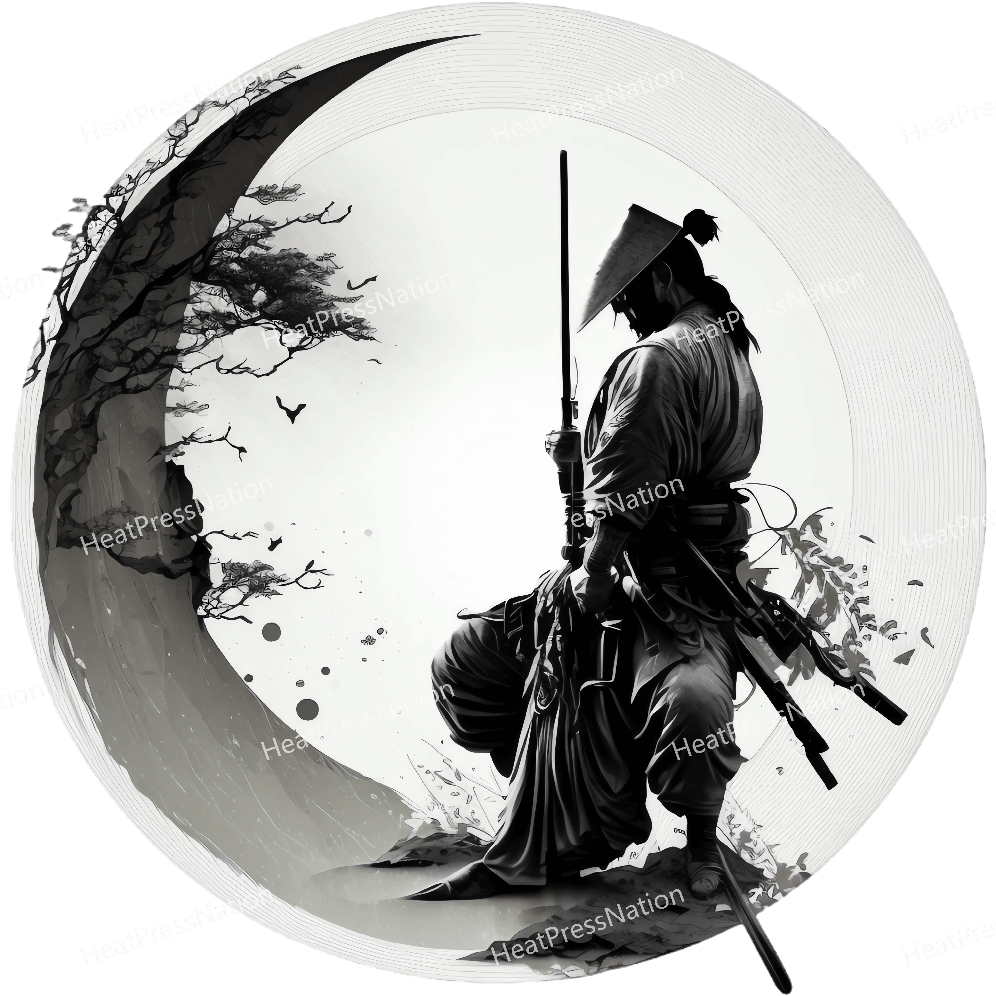 Samurai Stance Design - HeatPressNation