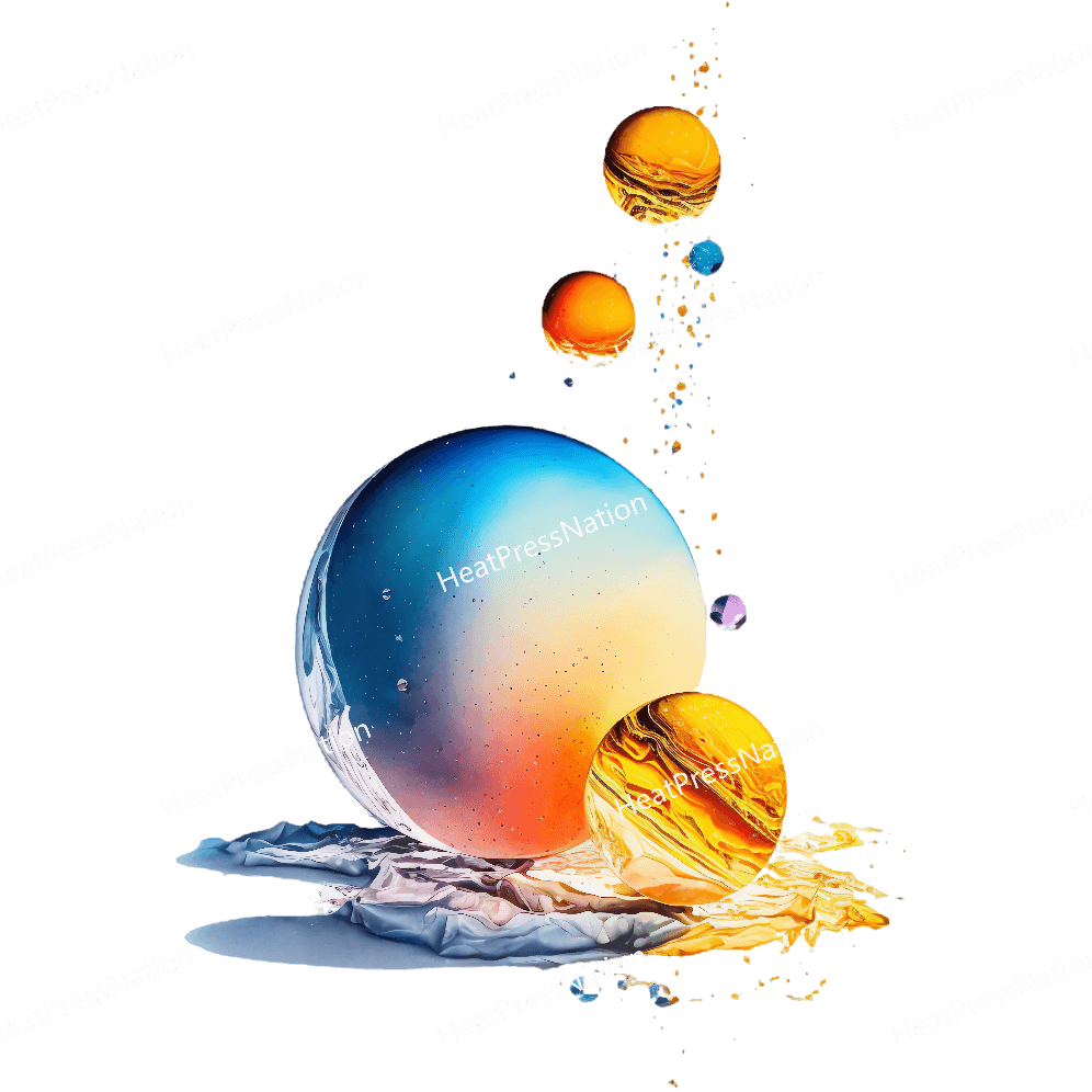 Colorful Orb Design - HeatPressNation