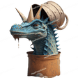 Bucket Dragon Design - HeatPressNation