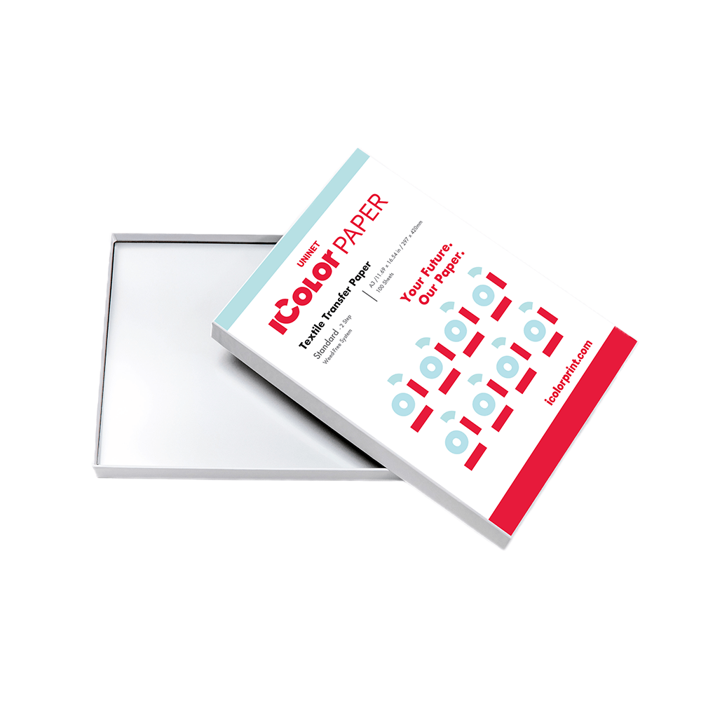 Uninet IColor Standard 2 Step Weedless Transfer Media for Light & Dark Garments - A3 11.7 x 16.5 - 100 pack - HeatPressNation