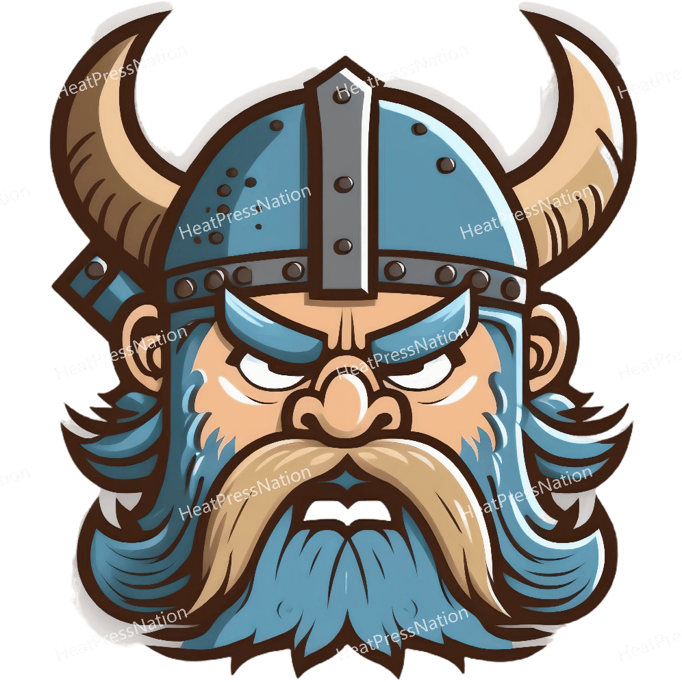 Viking Face Design - HeatPressNation