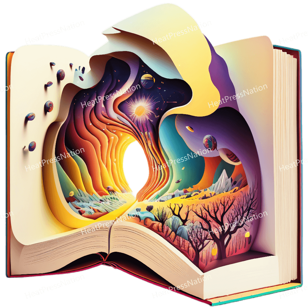Imagination Book Design - HeatPressNation