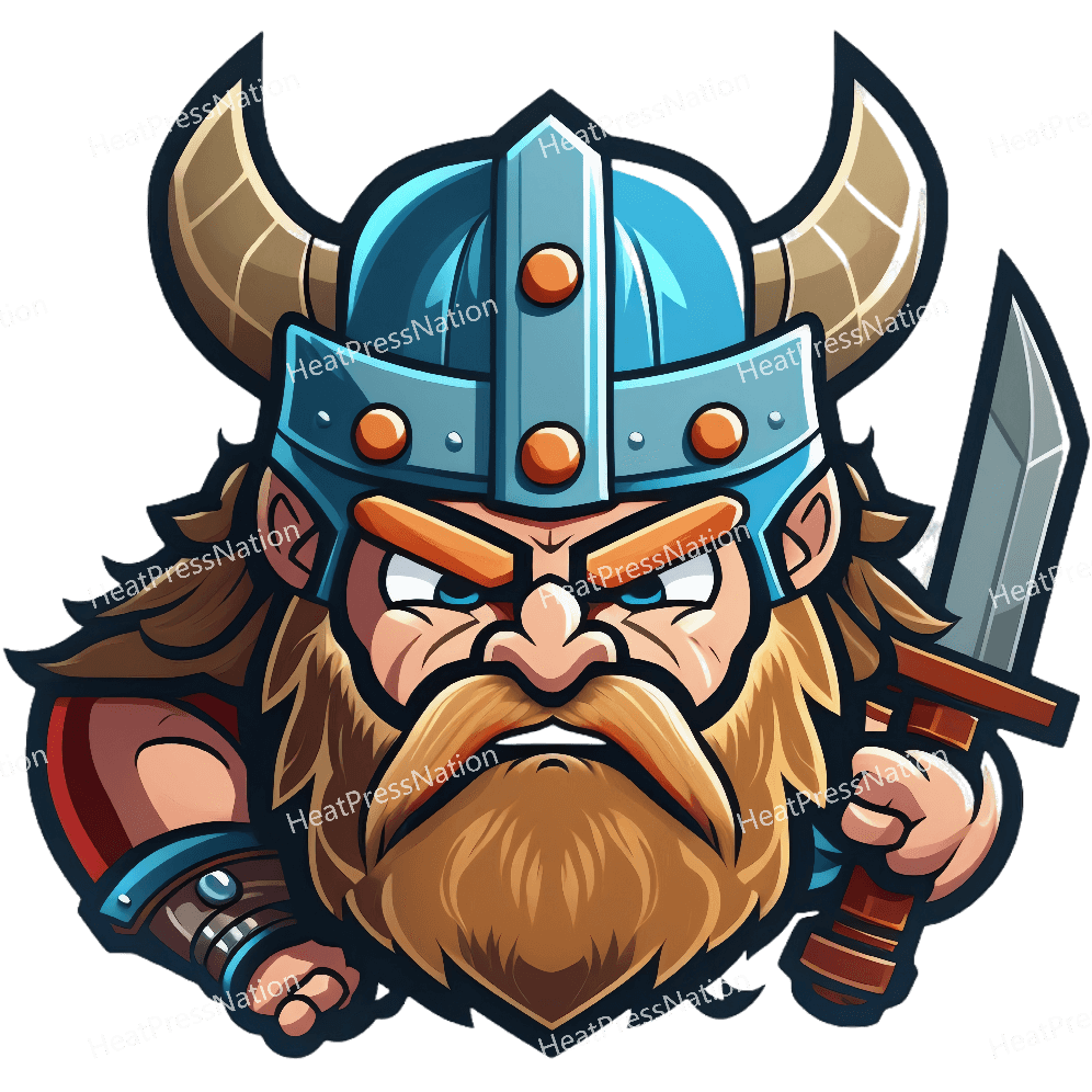 Mad Warrior Viking Design - HeatPressNation