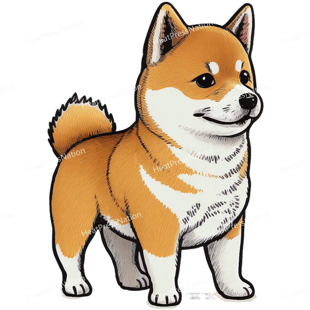 Shiba Dog Design - HeatPressNation