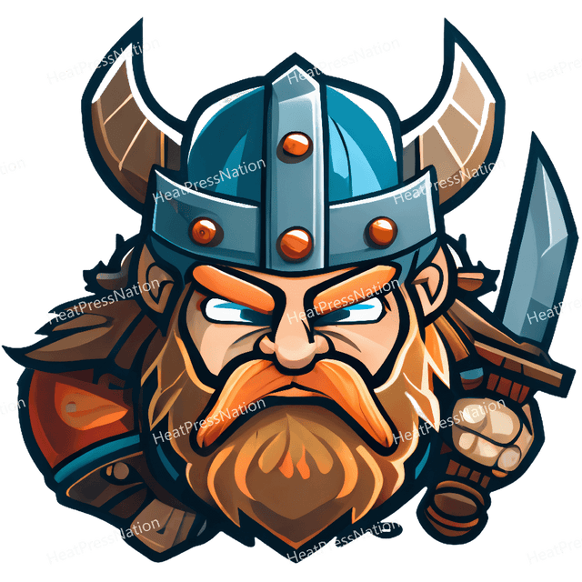Normal Viking Warrior Design - HeatPressNation