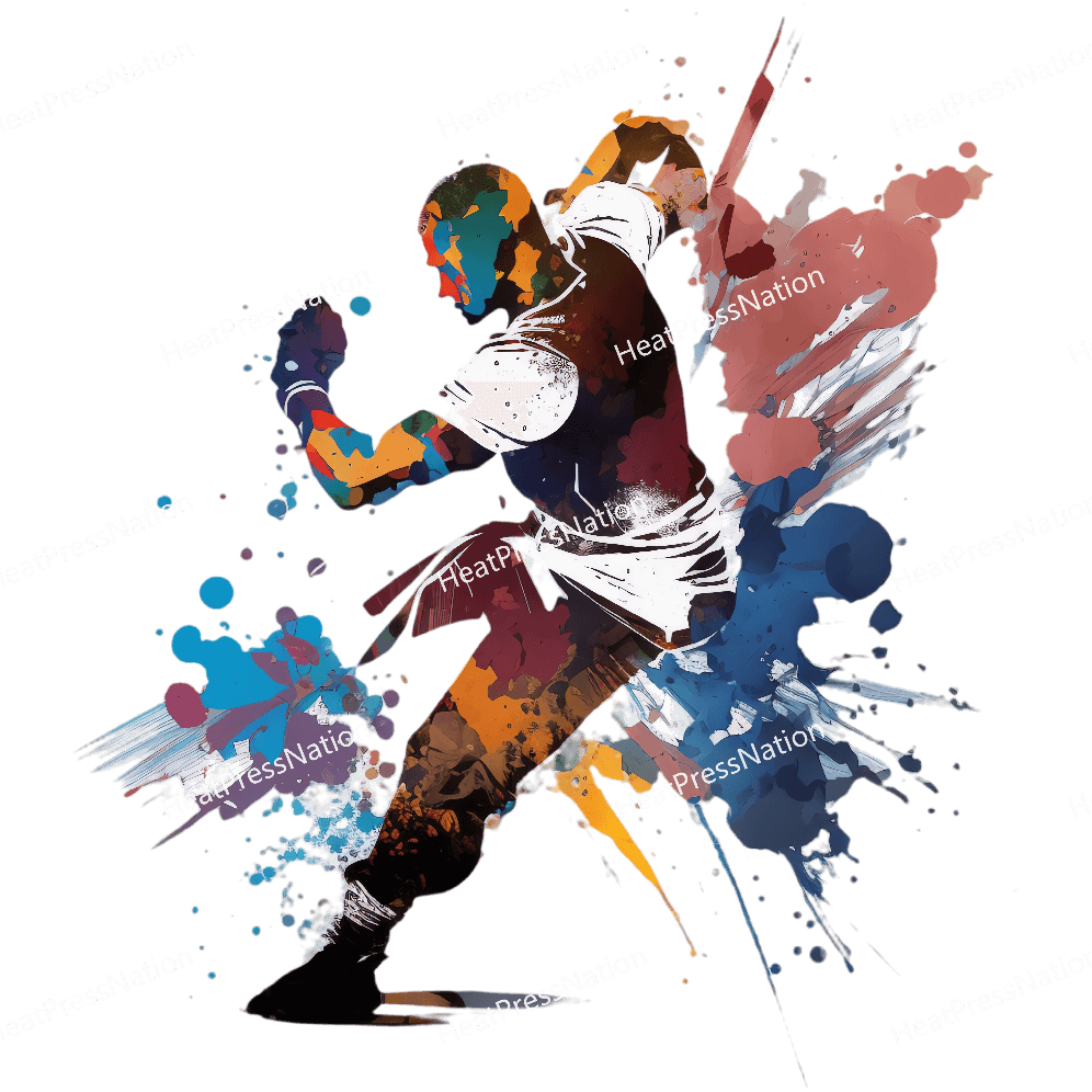 Splatter Martial Arts Design - HeatPressNation