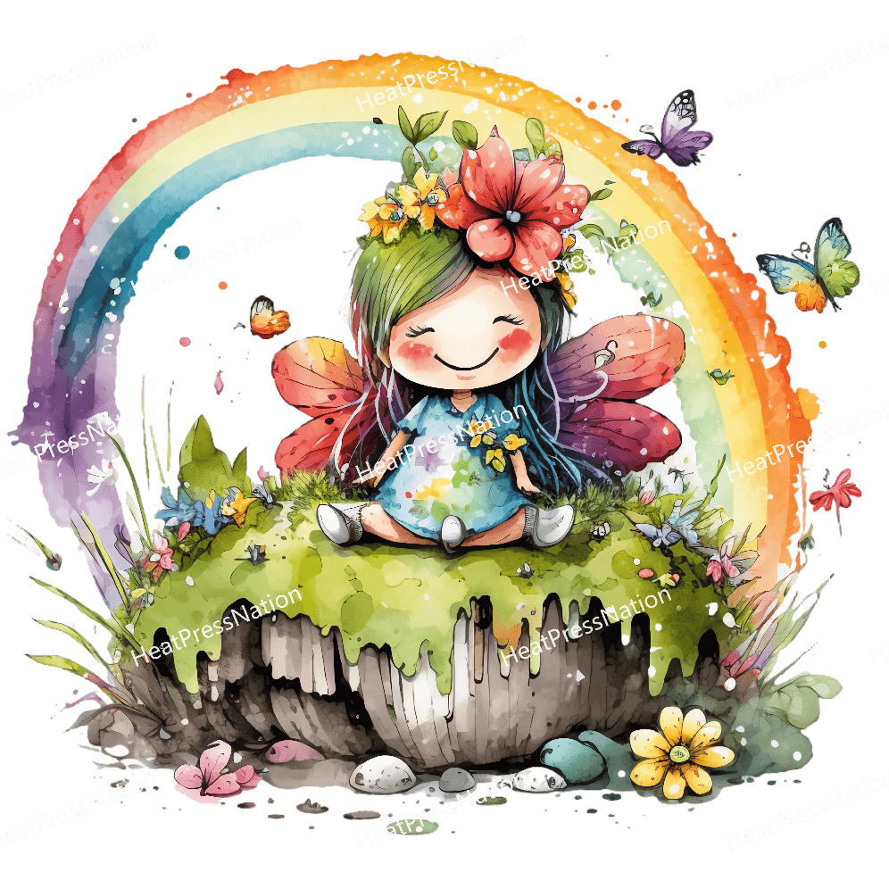 Rainbow Fairy Design - HeatPressNation