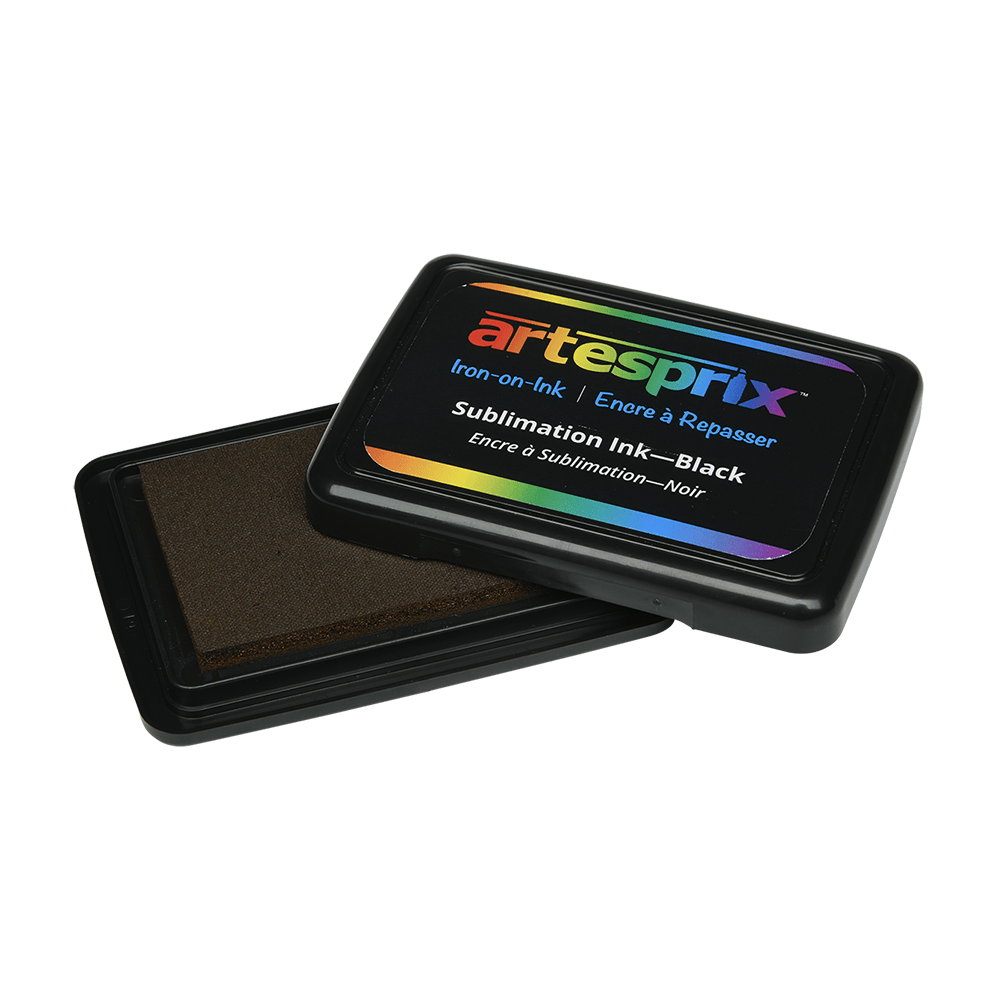 Artesprix Sublimation Ink Stamp Pad - Black - HeatPressNation