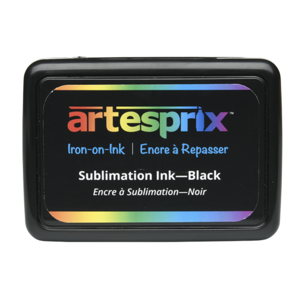 Artesprix Sublimation Ink Stamp Pad - Black by HeatPressNation