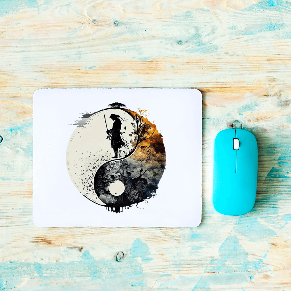 Samurai Ying Yang Design - HeatPressNation