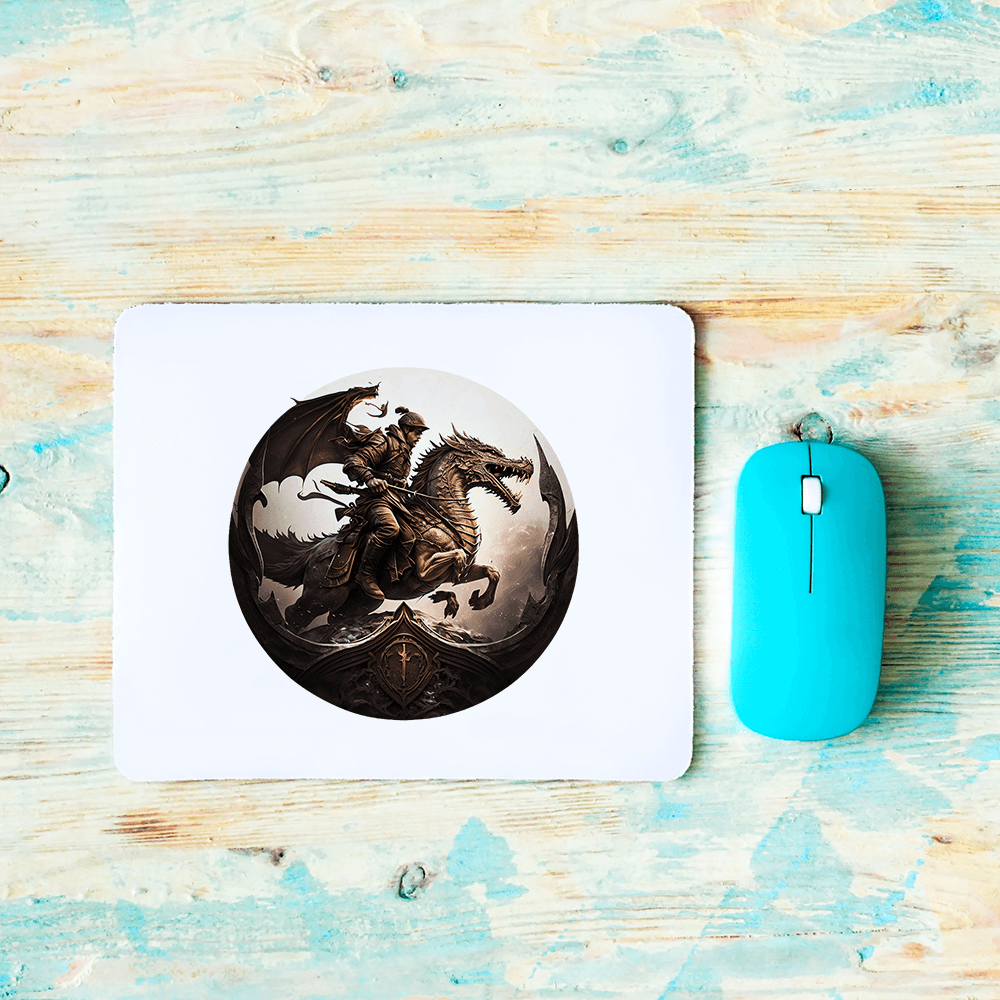 Dragon Warrior Badge Design - HeatPressNation