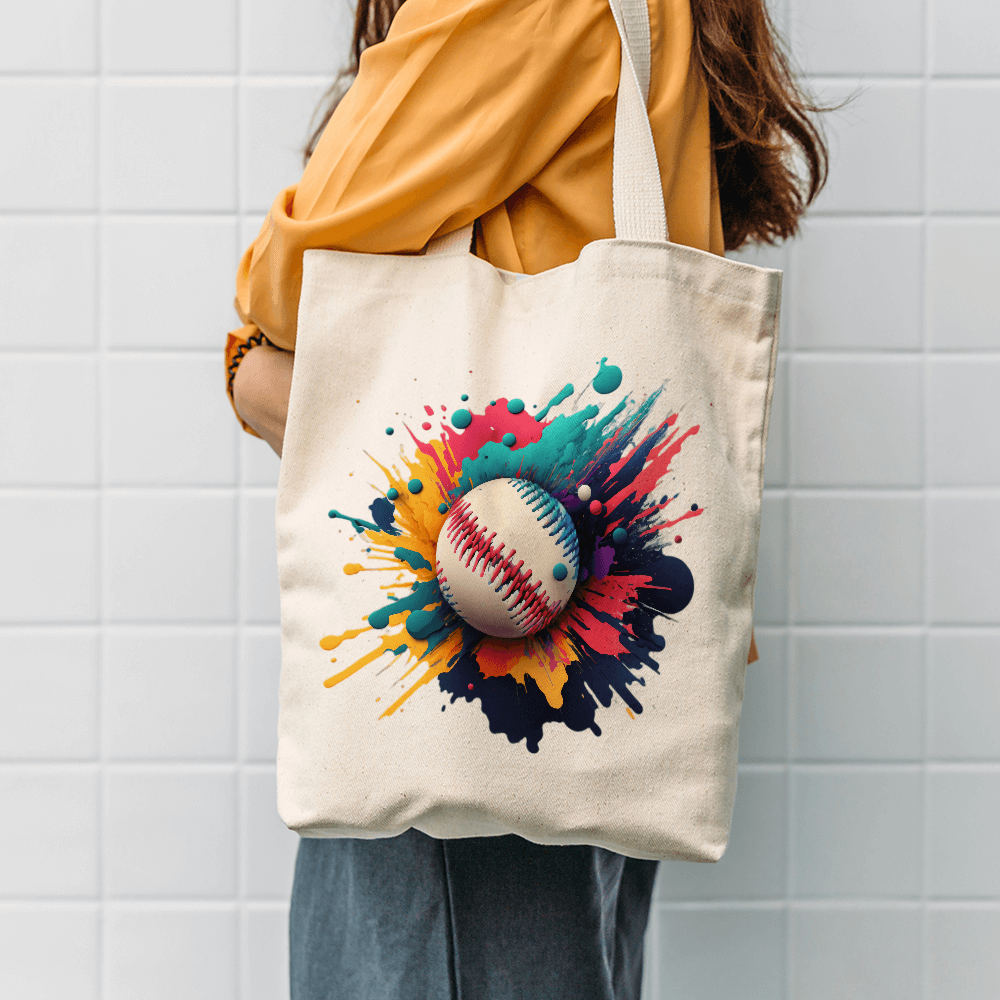 Splatter Baseball Design - HeatPressNation