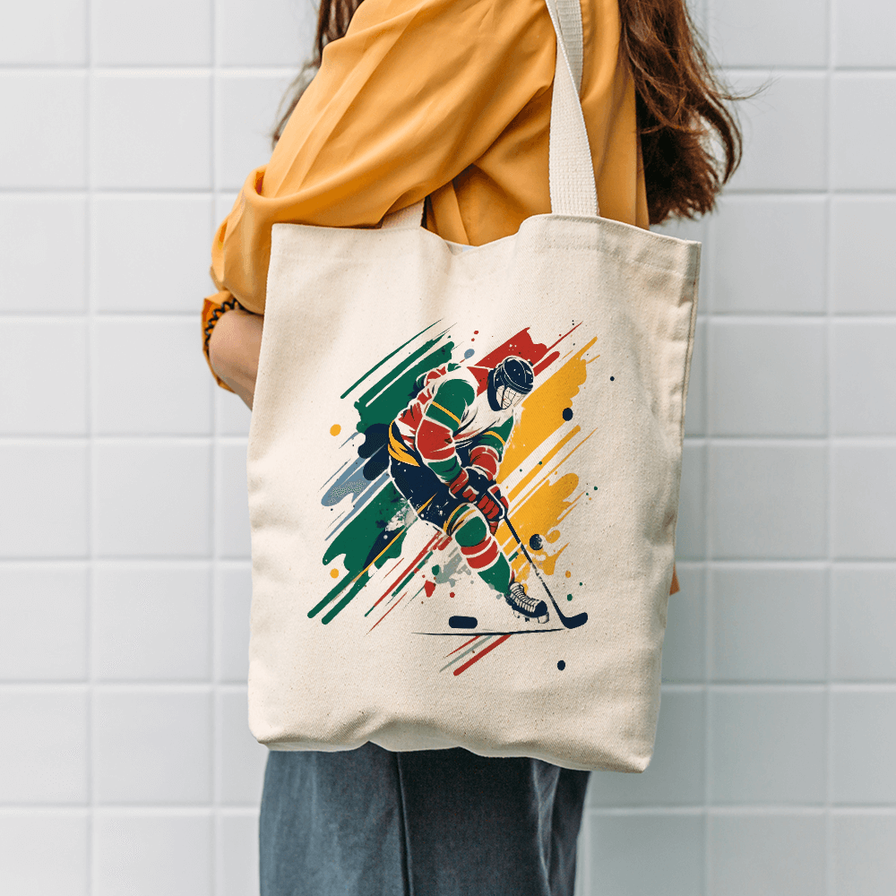 Splatter Hockey Player Design - HeatPressNation