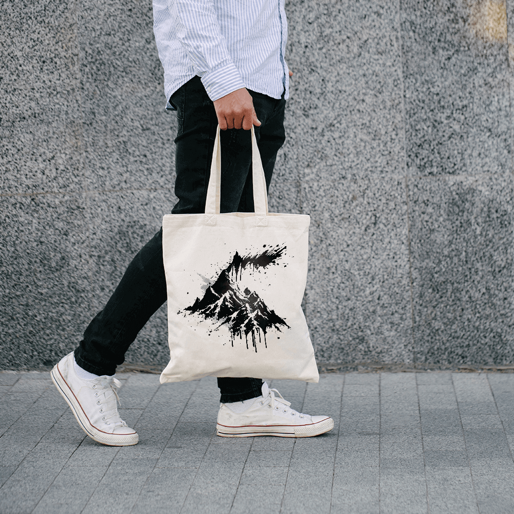 Monochrome Multi Mountain Design - HeatPressNation