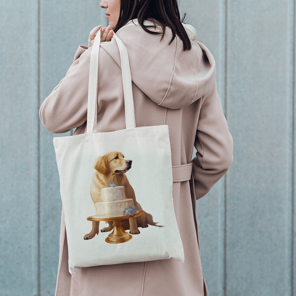 Dog with Cake Design - HeatPressNation