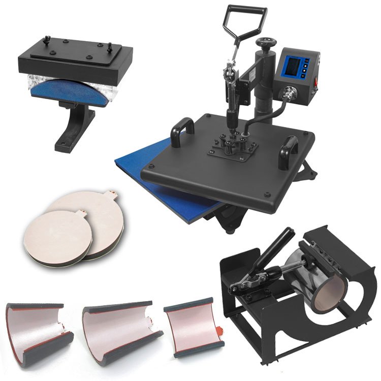 15x15 Digital Heat Press for Sublimation, Rhinestones, and T-Shirts