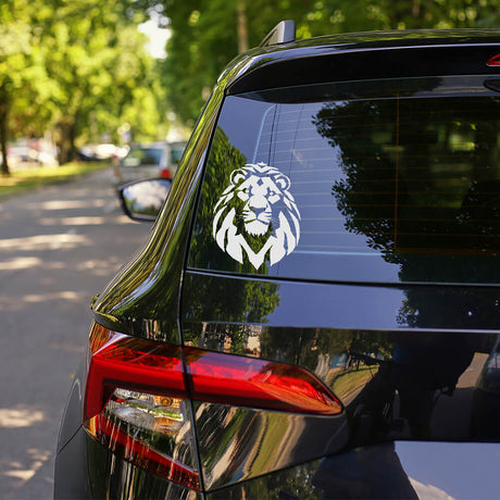 Light Lion Head Vector Design - HeatPressNation