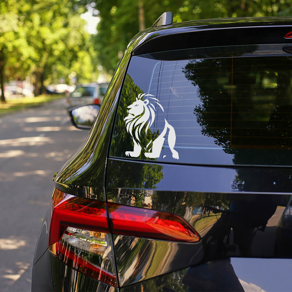 Light Lion Standing Vector Design - HeatPressNation