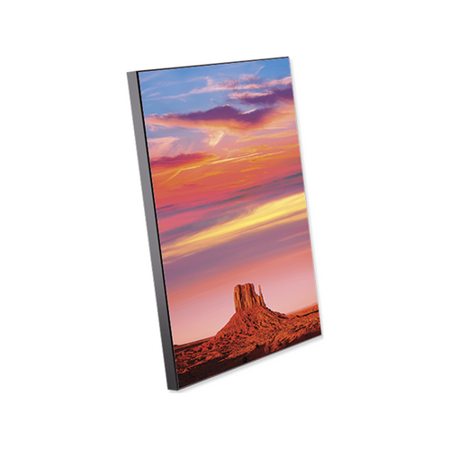 ChromaLuxe Chamfer Sublimation Wall Panel - Black Edge - 11" x 14" - 3 Pack