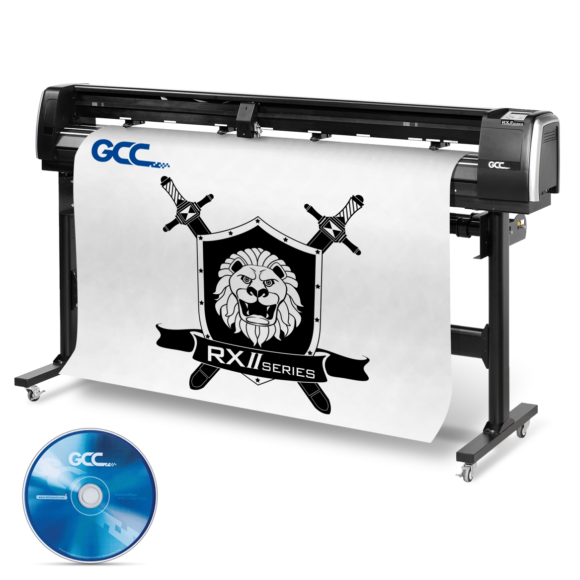 GCC RX II Series 52" Vinyl Cutter Plotter - HeatPressNation
