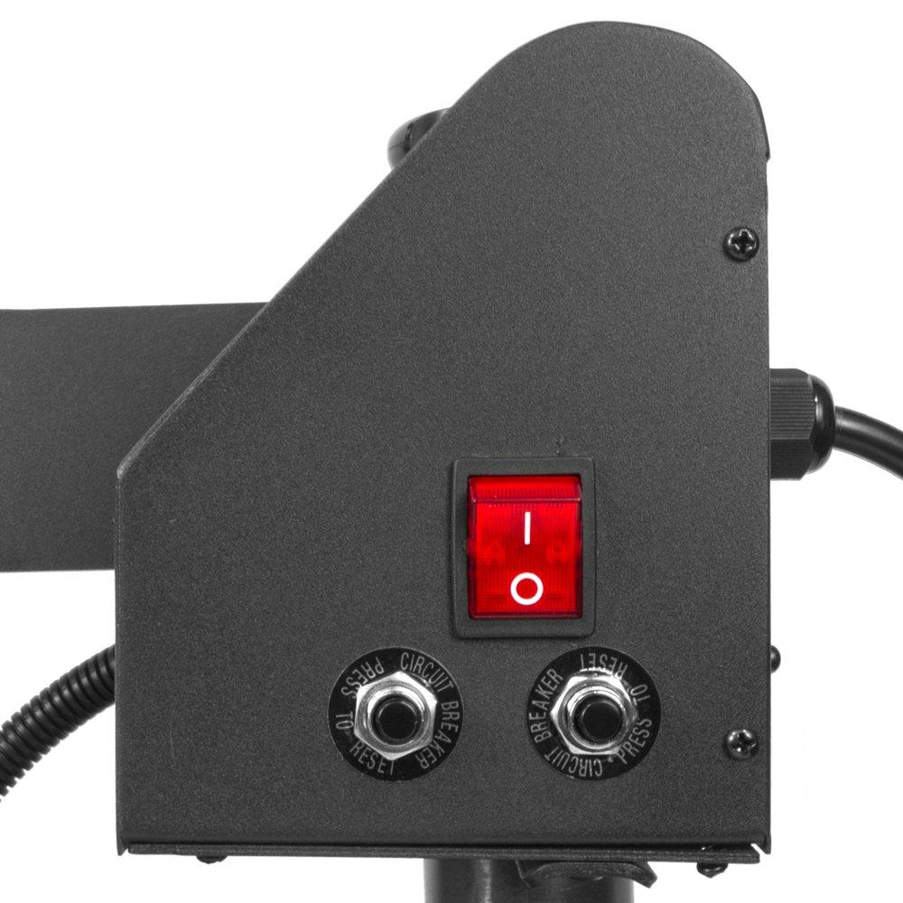 HPN Black Series 15" x 15" Swing Away Heat Press Machine