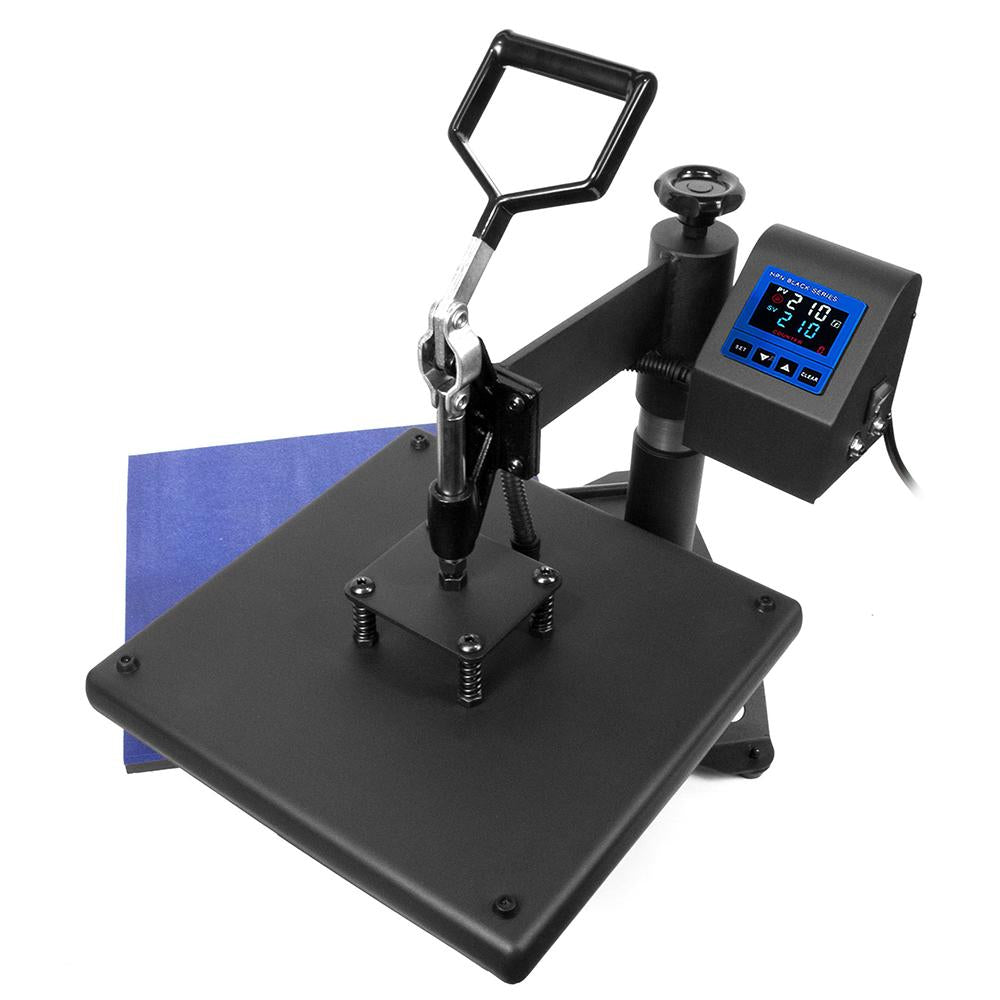 HPN Black Series 15" x 15" Swing Away Heat Press Machine