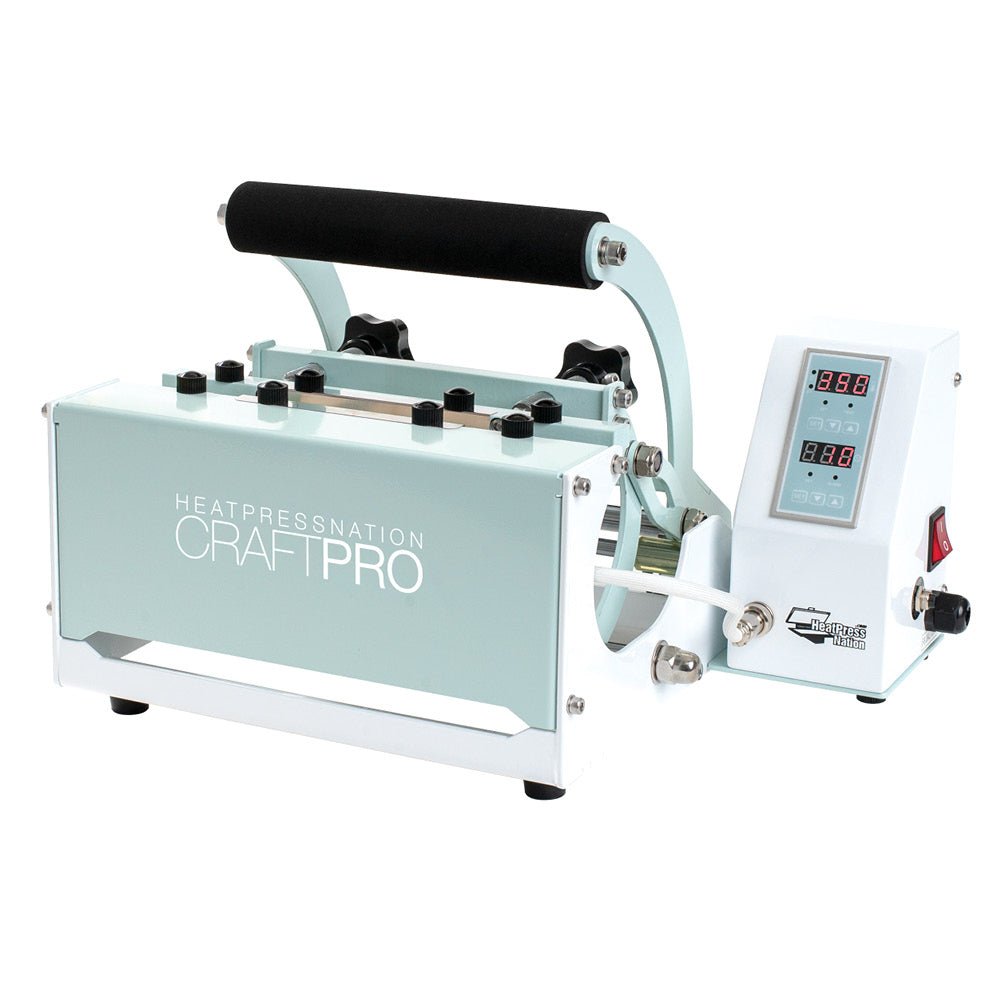 HPN CraftPro Mug and Tumbler Transfer Machine Heat Press : Mint - HeatPressNation