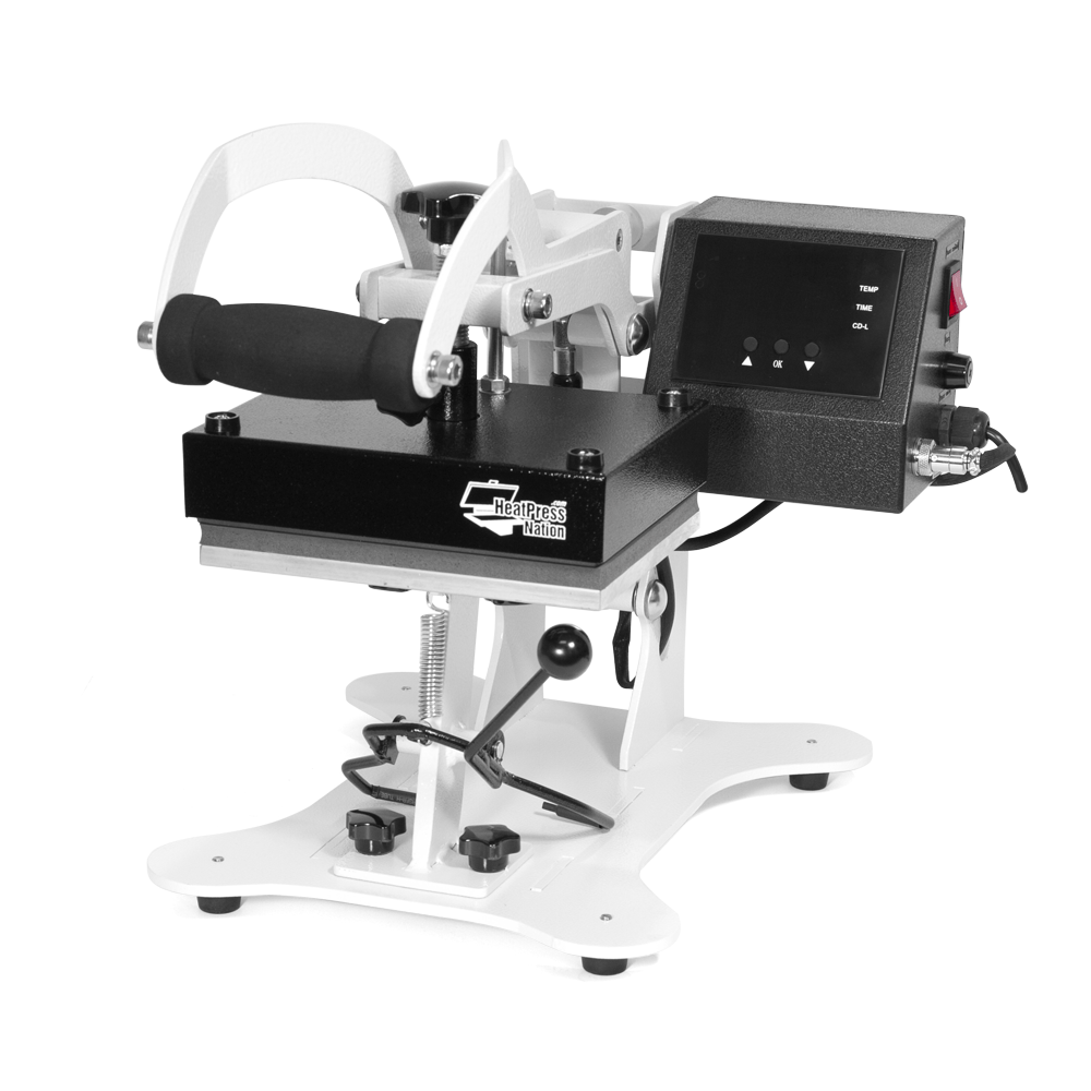 HPN Signature Series 6" x 8" Tag and Label Heat Press - HeatPressNation