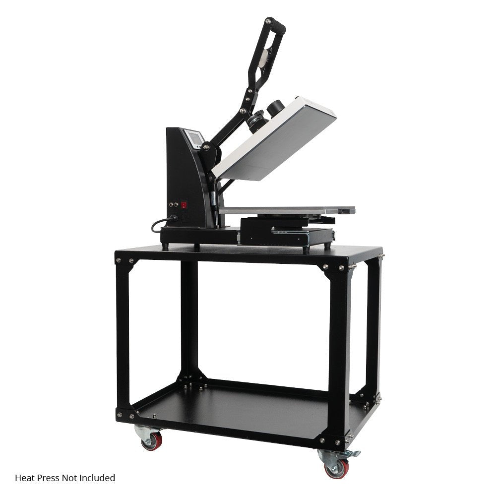 HPN Universal Heat Press Stand with Wheels - HeatPressNation