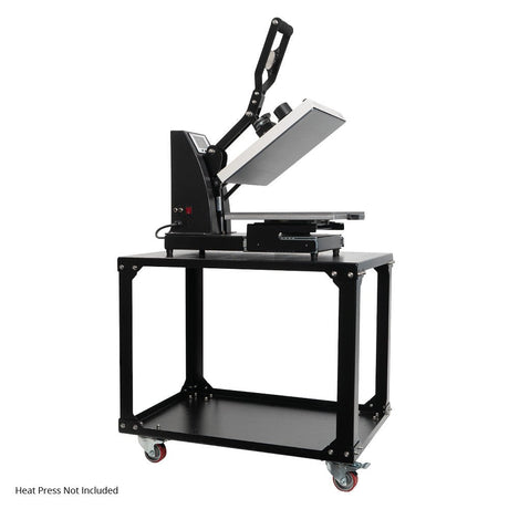HPN Universal Heat Press Stand with Wheels - HeatPressNation